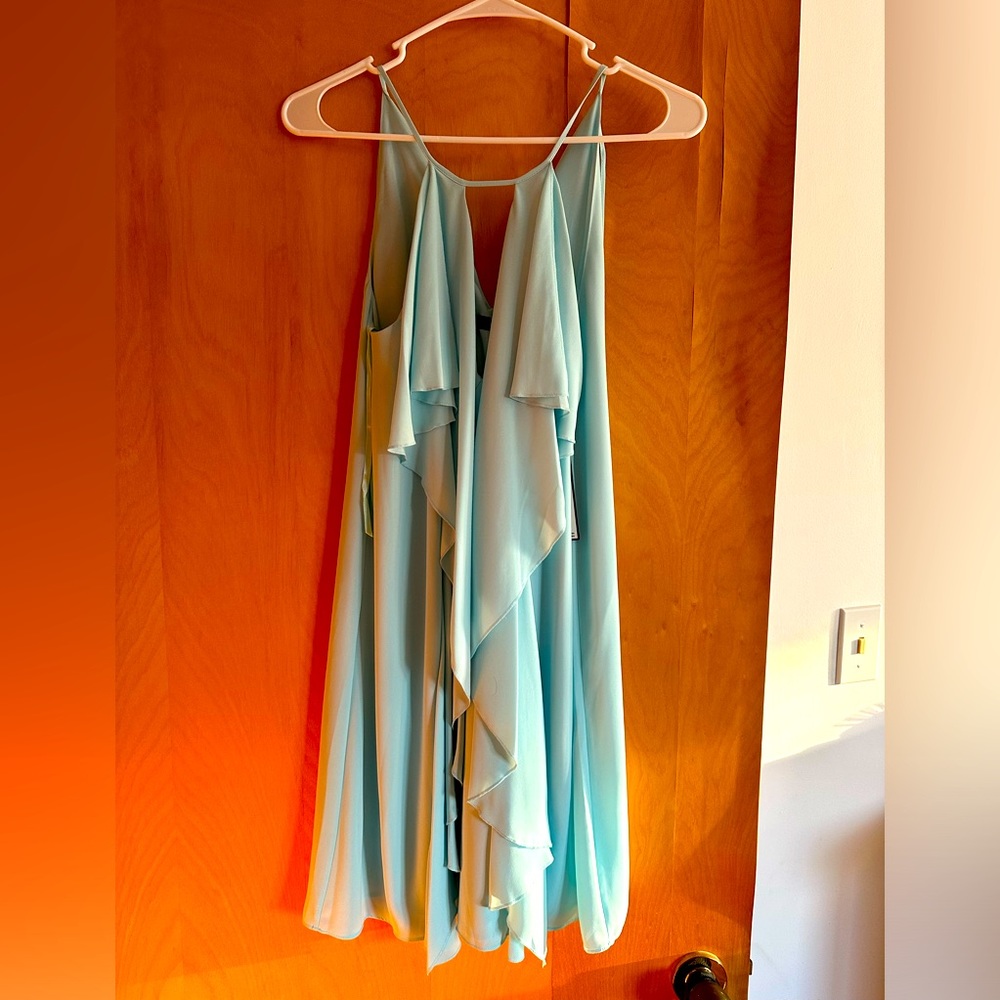 BCBG NWT mini ruffle dress